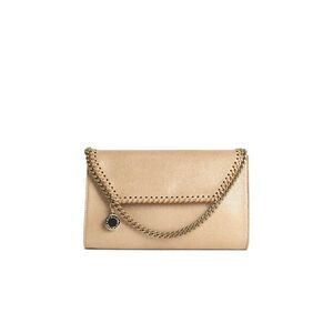 Stella Mccartney 'Falabella' Eco Leather Gold Wallet Bag Women
